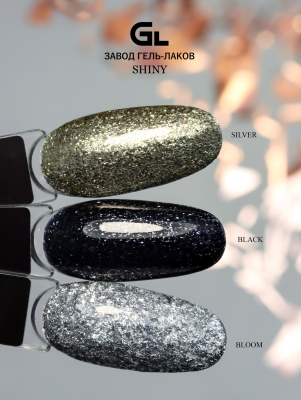 Shiny silver
